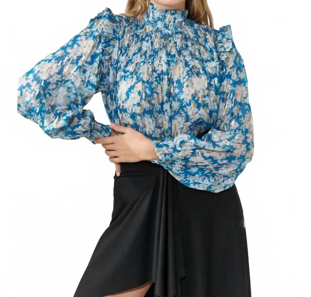 NEW PITI CUITI gala blouse in blue